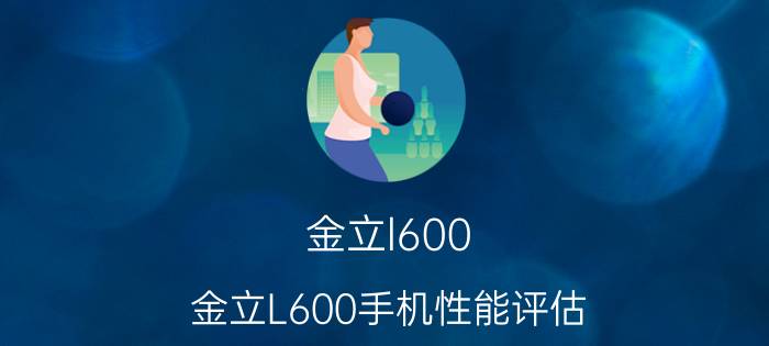 金立l600 金立L600手机性能评估